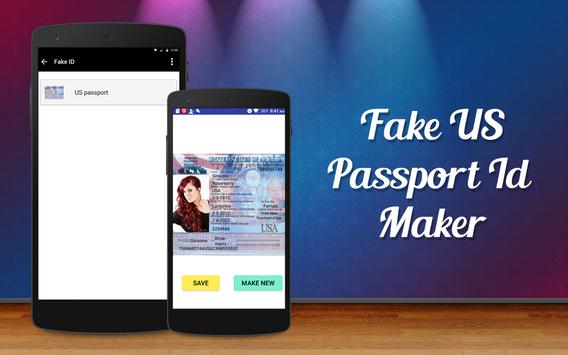 Fake Us Passport Id Maker Apk